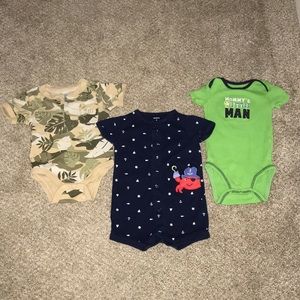 Bundle of baby boy clothes. Sizes 3-6 months